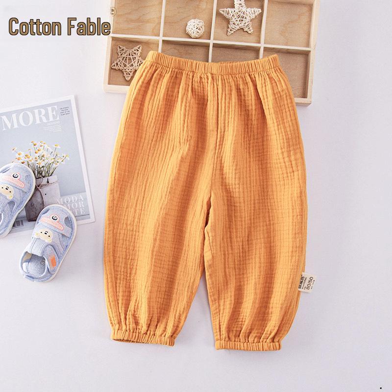 Baby Cotton Bloomers for Boys & Girls - Lightweight, Anti-Mosquito Pants for Spring, Summer & Autumn