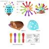 Little Hedgehog Plug-in Toy Develop Toddler's Concentration Skills With Early Education Puzzle
