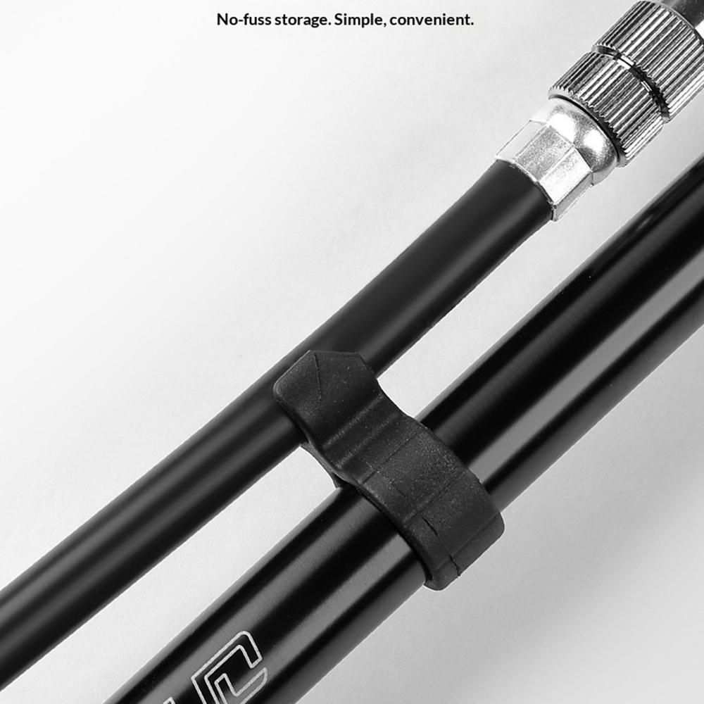 BENGGUO BG-1633 Bicycle Air Pump 300PSI High Pressure Inflator Dual Valve Design with Pressure Gauge