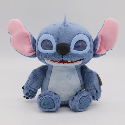 Stitch Emotional Interaction Doll Lcd Animated Eyes 50+Sounds Efffectsi Touch Speaking  Toys Surprise Gifts