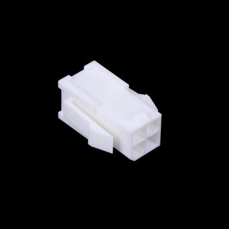 Molex 3901 2046 Housing Mini Fit Jr 4Pin 4.20Mm Pitch Wire To Board Shell For Industrial Electronic Wiring