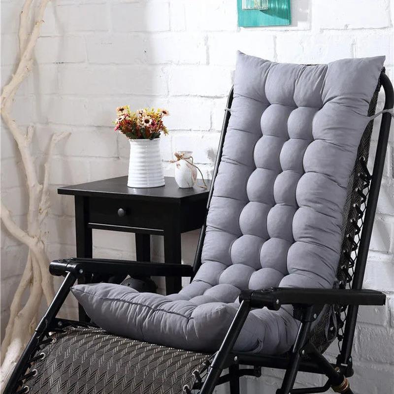

125x48CM Folding Rectangle Portable Thickened Balcony Nap Sofa Cushion Recliner Cushion for Adult Household Lazy Seat Cushion