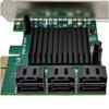 Area SATA3.0 6-port PCI Express x4 connection ASM1062 + ASM1093 Low Profile compatible SD-PE4-6SA