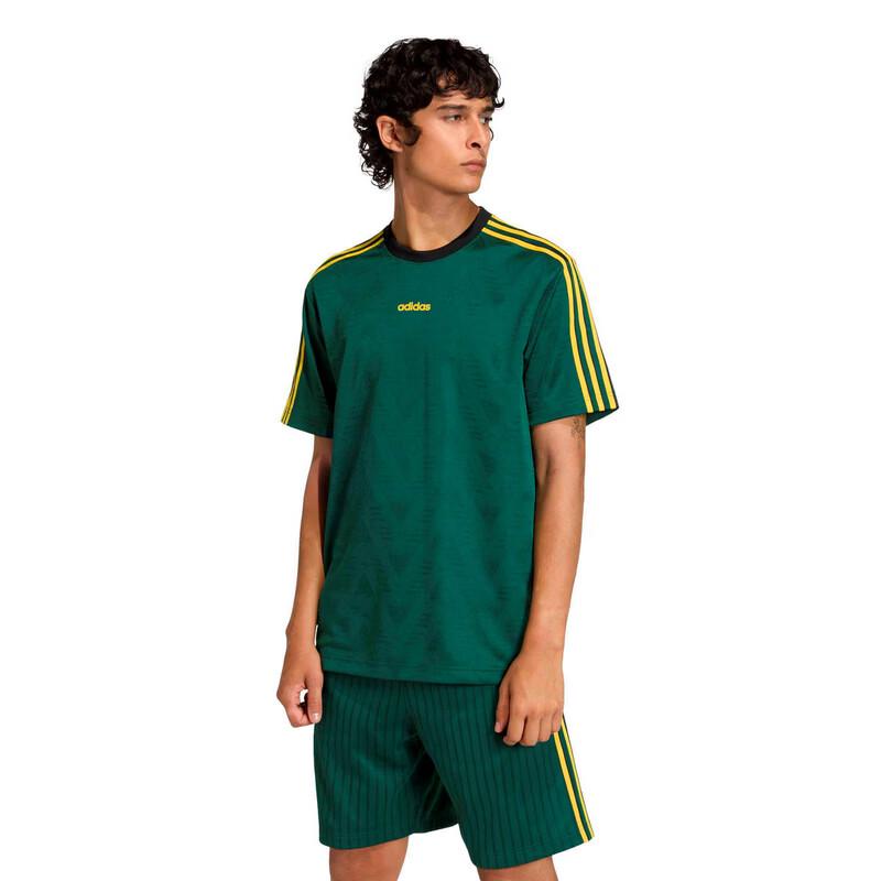 Adidas Originals Men s Jacquard JSY Short Sleeve Top KE3337 L