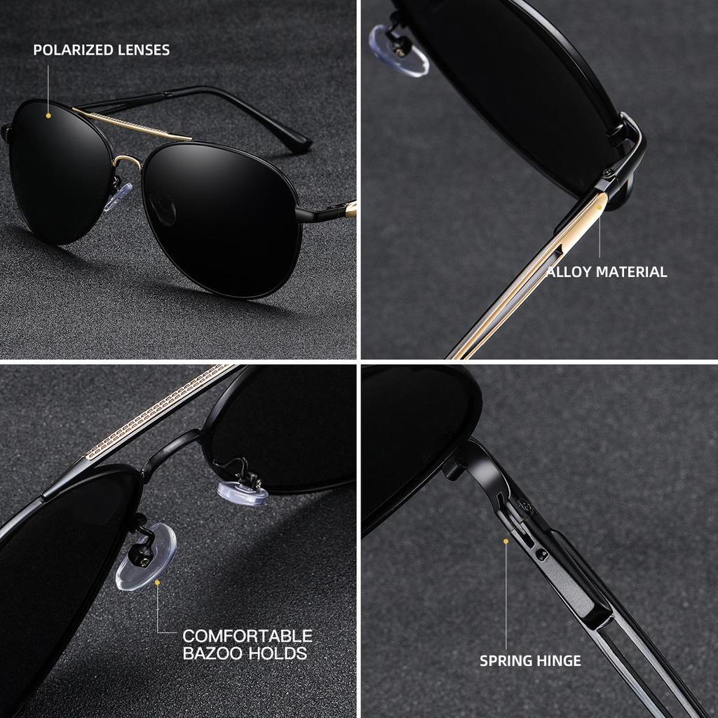 Men's Polarized High-End Driver Sunglasses N612