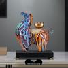 Colorful Prosperity Horse Figurine: Elegant Decor for Office, Living Room, or Hallway - Ideal Housewarming or Opening Gift