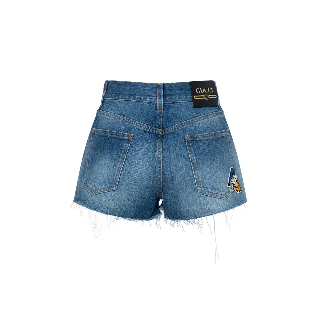 GUCCI x TANGLAOYA Denim Shorts Women's Blue 652655-XDBLD-4447