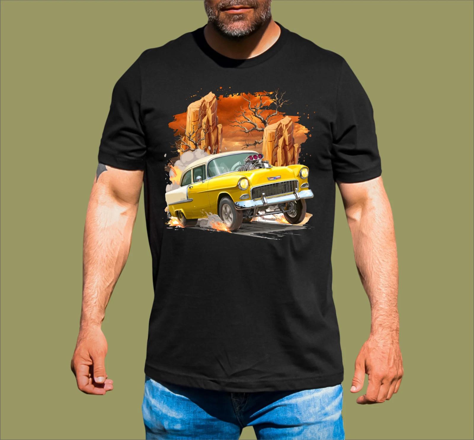 1955 CHEV T-SHIRT M
