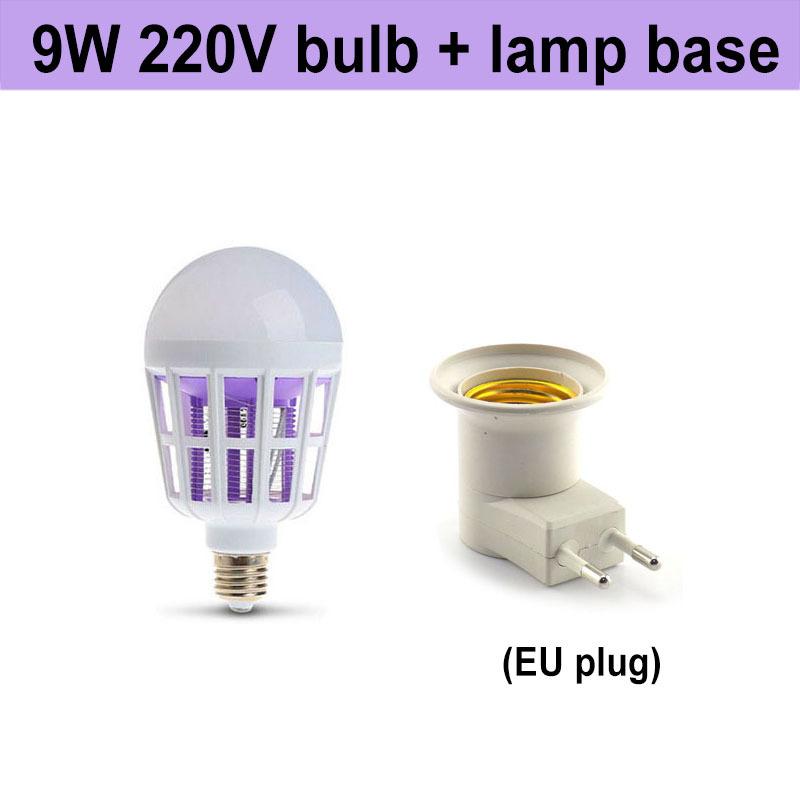 9W/15W/20W LED Mosquito Killer Bulb 2 In 1 LED Bulb Light E27 For Indoor Anti Mosquito Repellent Bug Zapper AC 175~2200V