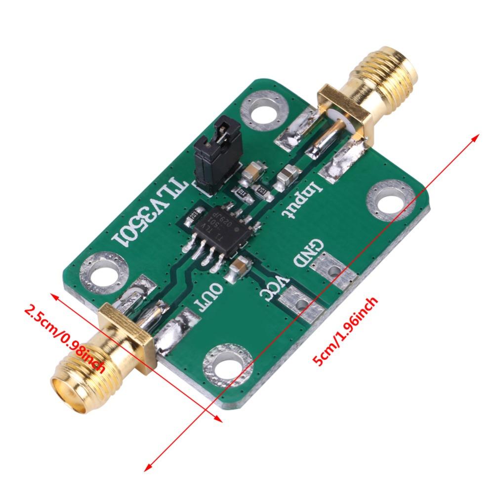 Module Board TLV3501 Frequency Meter Shaping 1Hz-120MHz 2.7-5VDC TLV3501 Shaping Module Comparator Frequency Measurement