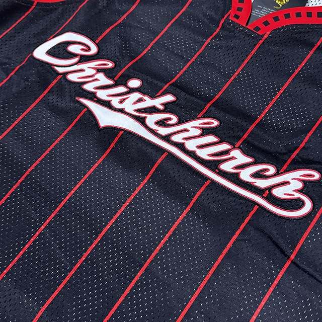 [GRFN] Christchurch Basketball Jersey (JP, Alphabet, XL, Standard, Black)