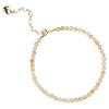 2024 Chinese Style Golden Rutilated Quartz Bracelet - Women's Retro Design, Fine Yellow Quartz Beads