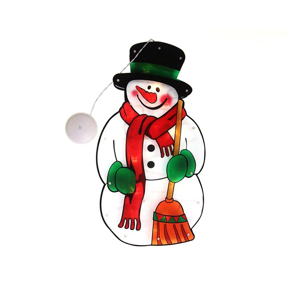 

Festive Christmas Tree Hanging Decoration Santa Lights Christmas Decoration Christmas Window Lights 5