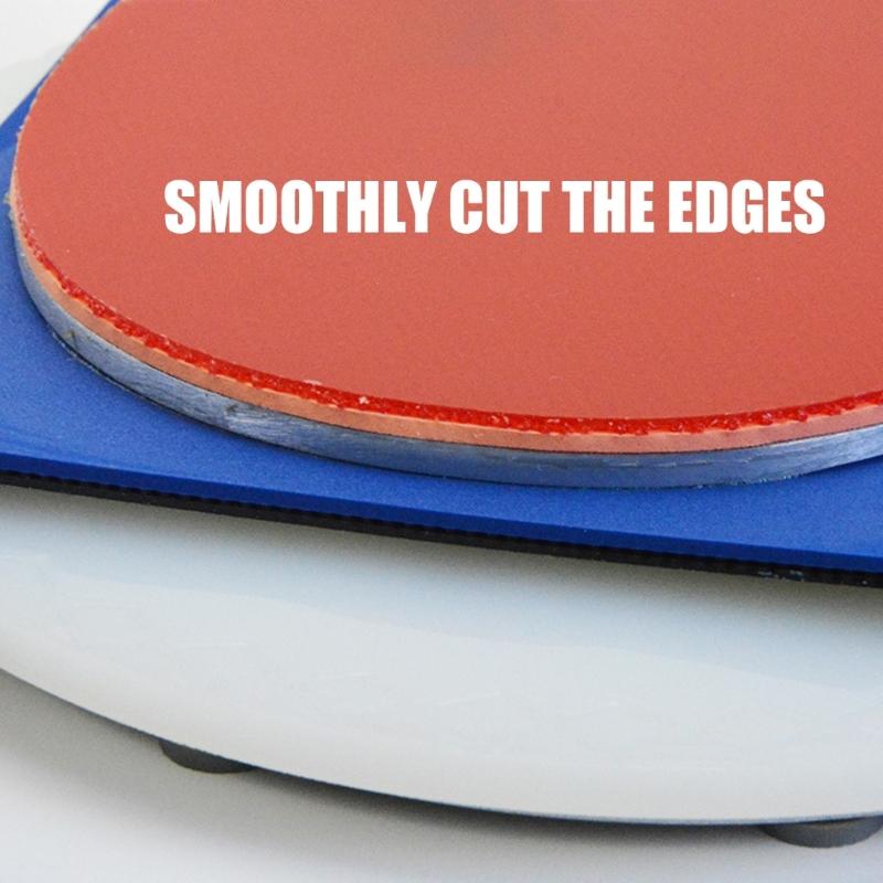 Professional Table Tennis Rubber Cutting Platform Rotating Nonslip Base Sports Accessories For Paddle Maintenance