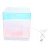 3D Cube LED Table Lamp RGB Colorful Clear Modern USB Square Table Night Light for Bedroom Living