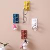 YQ 5006 Creative ABS Organ Hook, Kitchen Wall Hanging Nail-free Door Hanger, Bathroom Wall Seamless Sticky
