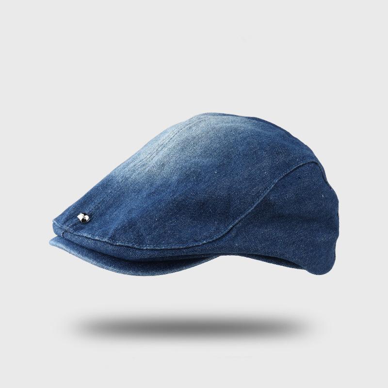 Summer Retro Flower Embroidery Forward Hat Children Go Out To Show Their Faces Small Versatile Fashionable Beret