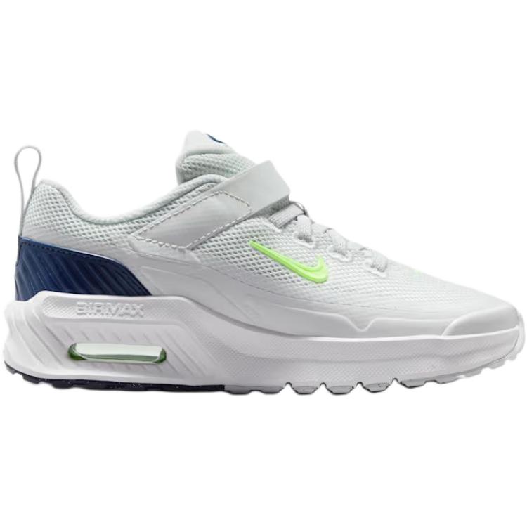 Nike Air Max Bia Comfortable Fit Breathable Support Low Top Running Shoes Kids sneakers Light-Gray White Green II9945-104