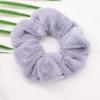 Korean Retro Plush Scrunchie for Girls - Jennie-Inspired Thick Ins Style Hair Tie