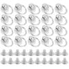20 Sets Mobile Phone Case Pull Buckle Belt Rivets Fasteners Button DIY Purse Supplies Copper Screws