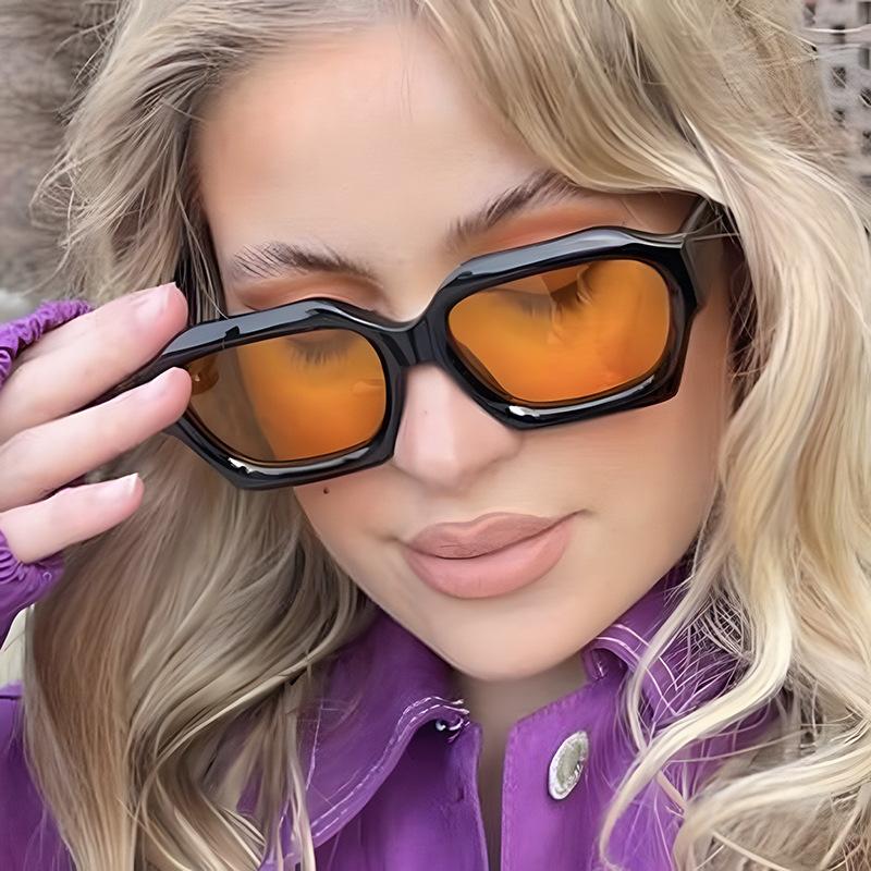 Dote Men's Fashion Square Sunglasses Wo Small Rectangle Vintage Driving Shades Uv400 Eyewear Stylish Sun Glasses Cm