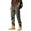 Spring Overalls Pants Men's Straight-leg Functional Outdoor Casual Pants Men's Drawstring Trousers Men