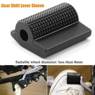 Universal Motorcycle Shift Gear Lever Pedal Rubber Cover Shoe Protector Foot Peg Toe Gel For BMW Honda Kawasaki Suzuki