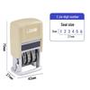 Automatic Re-inking Teacher QC Date Stamp with Adjustable Year, Month, Day