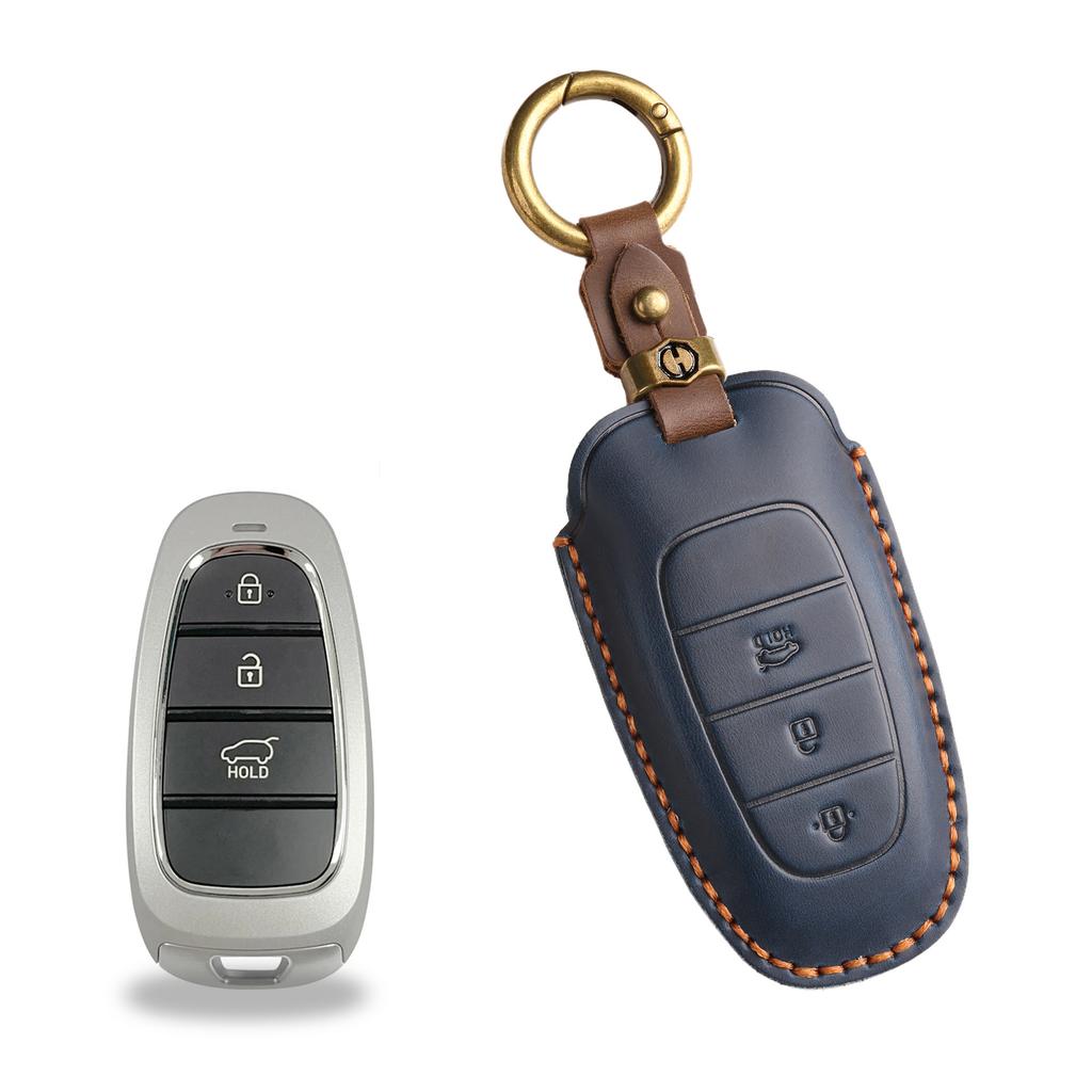 Car Key Case Suitable For Modern Car Key Case Staria/Sonata Sonata Leather Protective Case Buckle
