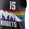 Nike X NBA Denver Nuggets 2019-20 Jerseys 'Nikola Joki 15' Men's AV4571-010