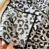 Small Scarf Small Square Scarf High-end Fashion Leopard Print Decorative Professional Scarf Summer Light Scarf