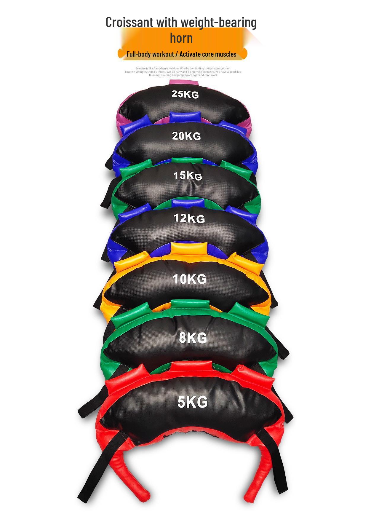 Niujiao Weighted Sandbag for Fitness and Exercise 5KG Bullhorn Bag