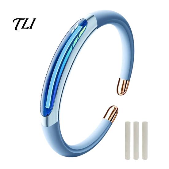 Deet Free Mosquito Repellent Wristband Bracelet with Plants Essential Oil, DEET-Free Silicone Bangle for Kids Adults, Outdoor Camping Hiking