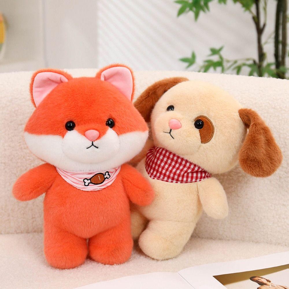8 Styles Rabbit Plush Toys Little Animal Series Desktop Companion Bear Plush Doll Kids Companion