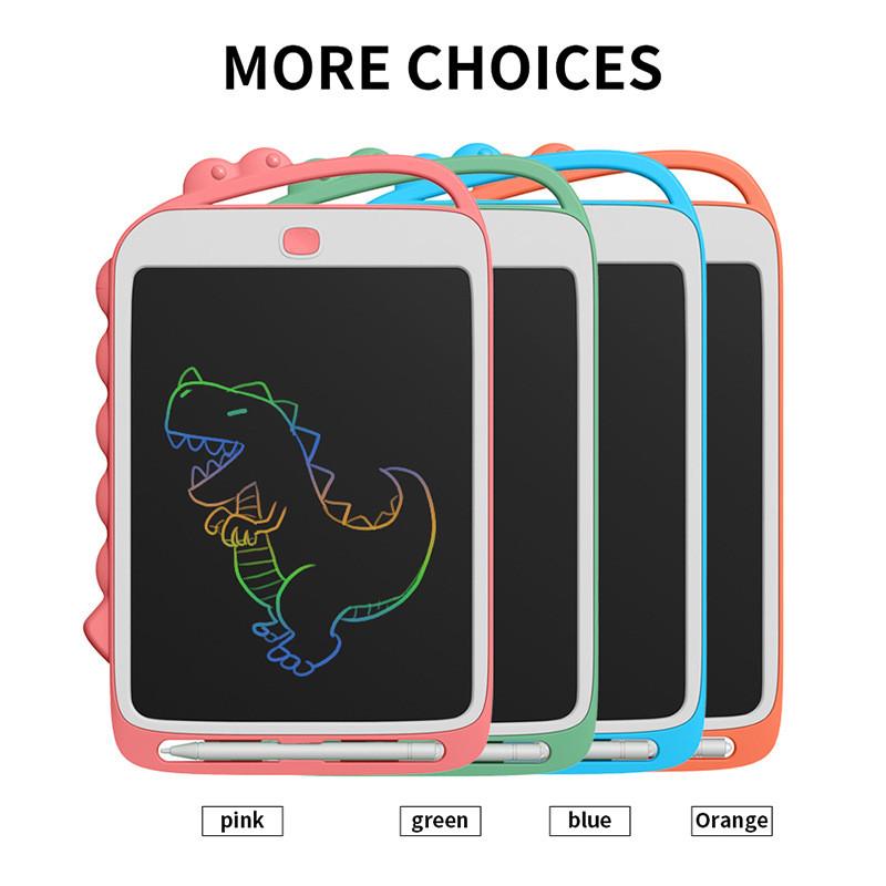 New 8.5 Inch Colorful Dinosaur Lcd Electronic Drawing Board For Kids Fun Creativity