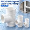 Corrosion-Resistant 3-Way Drainage Pipe Fittings 2",3",4" Drain Pipe Joint  Pipeline Accessories