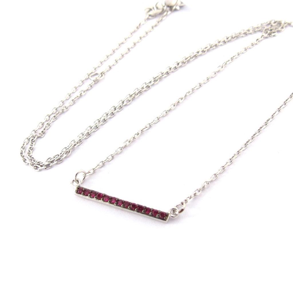 

Les Trésors De Lily [K3715] - Collier Argent Déesse fuschia