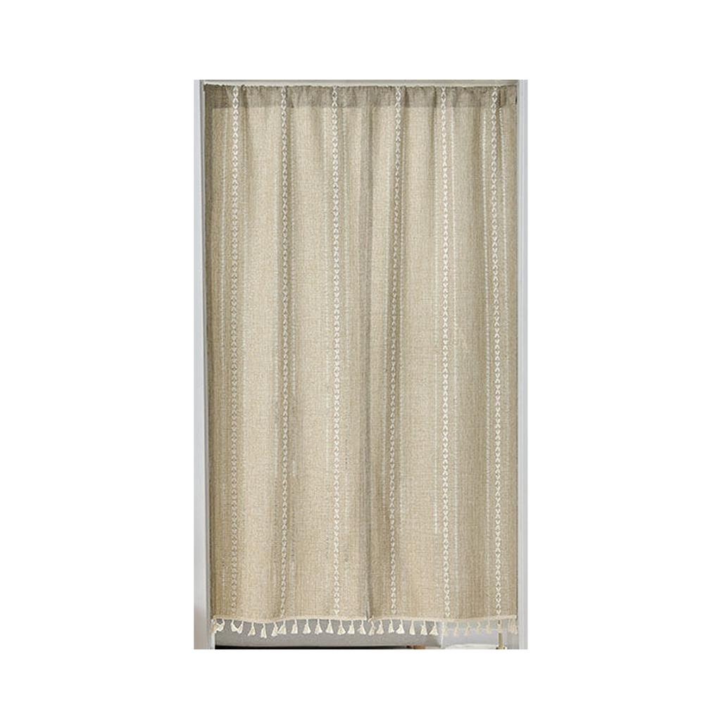 Door Curtain, Semi-Blackout Partition, Short Curtain, Japanese Japanese, Korean, Taiwanese Curtain, Blind Curtain Fabric