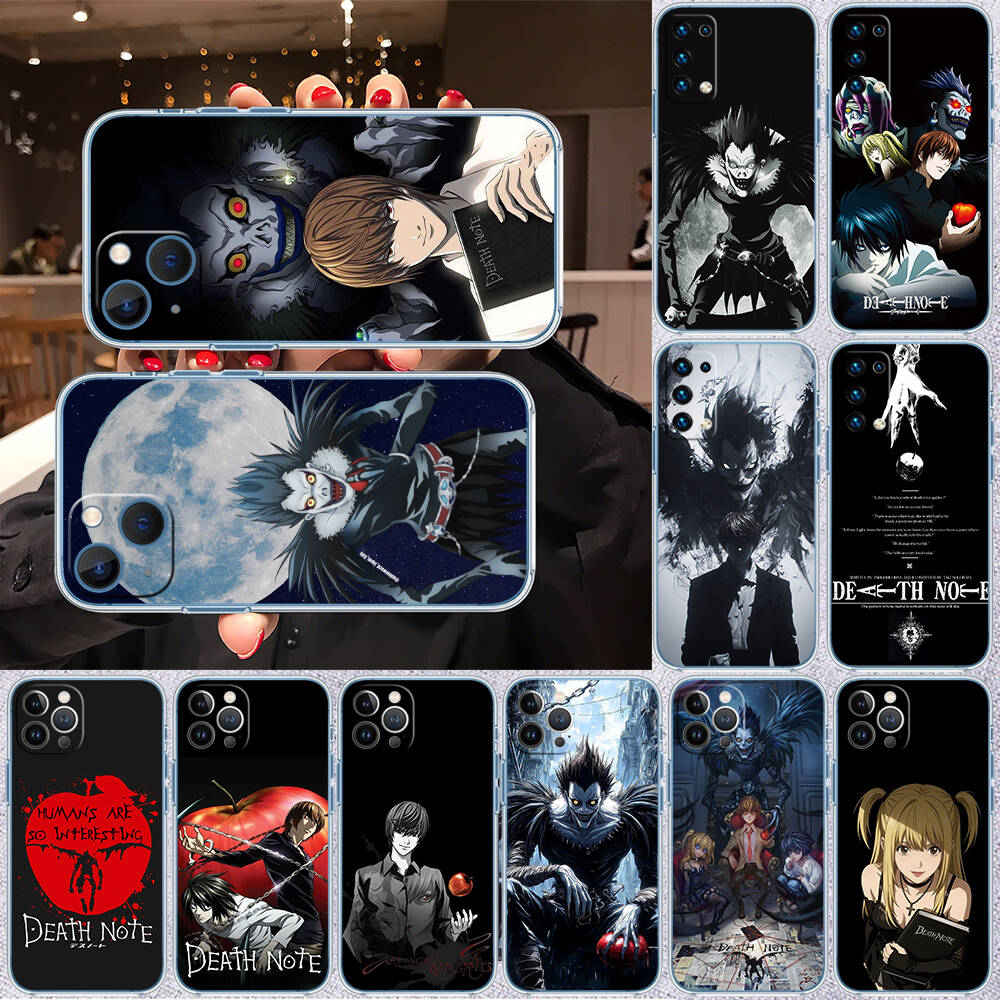 Death Note Phone Case for Motorola G14 G15 G24 G30 G31 G32 G34 G41 G42 G51 G52 G50 G60S G60 G62 G72 G71 G73 G84 G85 G200 E32