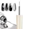 10ml Metallic Painting Gel Liner Nail Art 3D Mirror Chrome Effect Gel Silver/Gold/Rose Nail Polish Metal Painted Drawing Gel