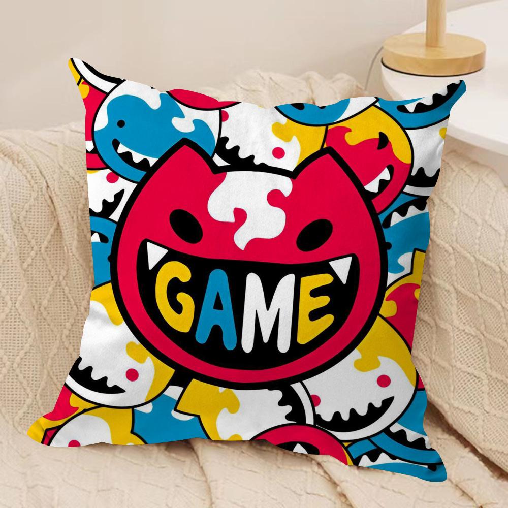 Anime SSK8 the Infinity Cushion Cover Soft Plush Fabric DoubleSided Printed Sofa Cushion Cover for All Seasons Home Decor Gift