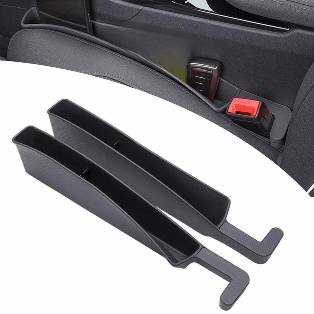 A Pair Stylish Car Seat Gap Storage Universal Fit Interior Accessories  Sedan