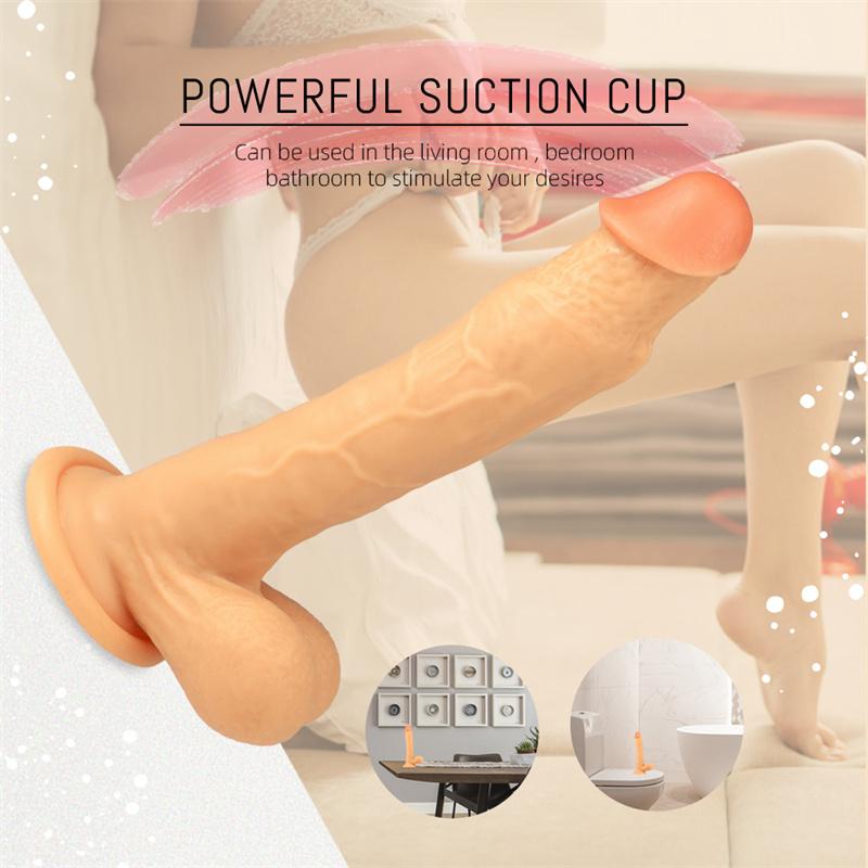 Female Simulation Dildo Sucker Dildo Masturbation Device Adult Products