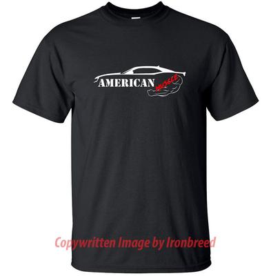 CAMARO RS SS T-shirt Autosilhouet 5e Generatie 2010 2011 2012 2013 2014 2015