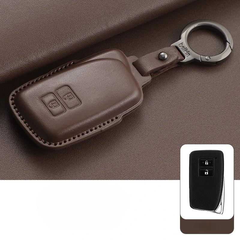 Leather Car Key Cover for Lexus NX ES UX US RC LX GX IS RX 200 250h 350h LS 450h 260h 300h UX20
