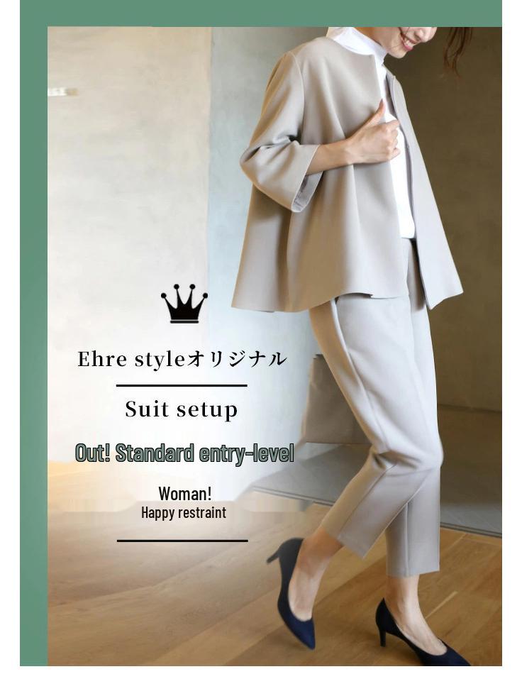 Women's Professional Spring/Summer Workwear Suit Set