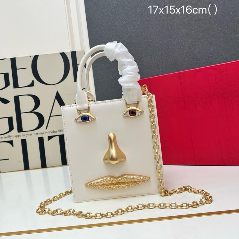 2025 New Style Facial Chain Bag Women's Fashionable Special-shaped Square High-end One-shoulder Cross-body