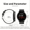 Smart Watch Men Ladies Full Touch Screen Heart Rate Detection Sports Fitness Call Pedometer Waterproof Watch for Android IOS
