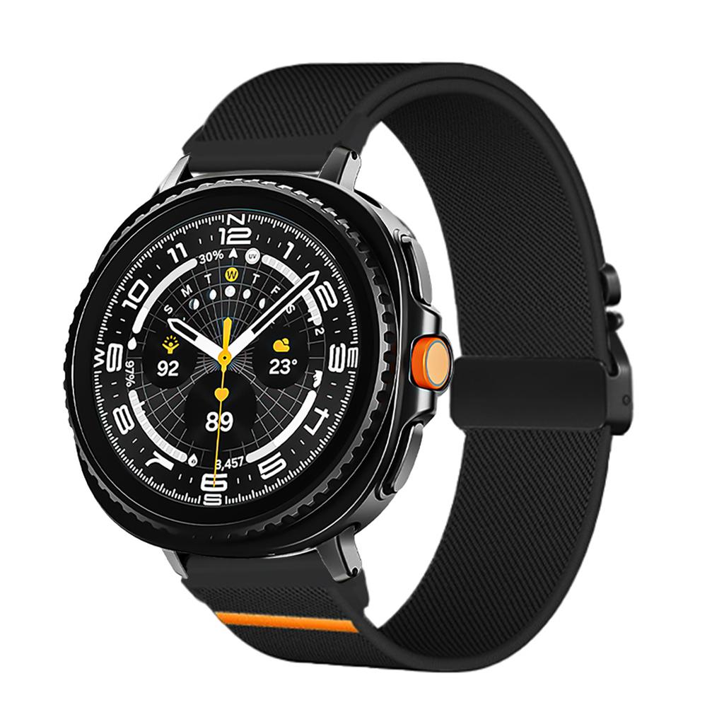 Nylon Strap for Samsung Galaxy Watch 8/8 Classic Elastic Sport Band for Galaxy Ultra 2025/7 Ultra No Gaps Smartwatch Bracelet