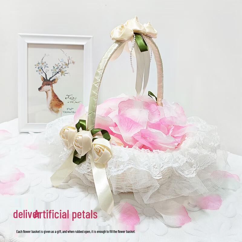 Decorative Woven Mini Hand Basket